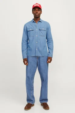 Hombre Jack & Jones Camisas>Camisa estilo sarga