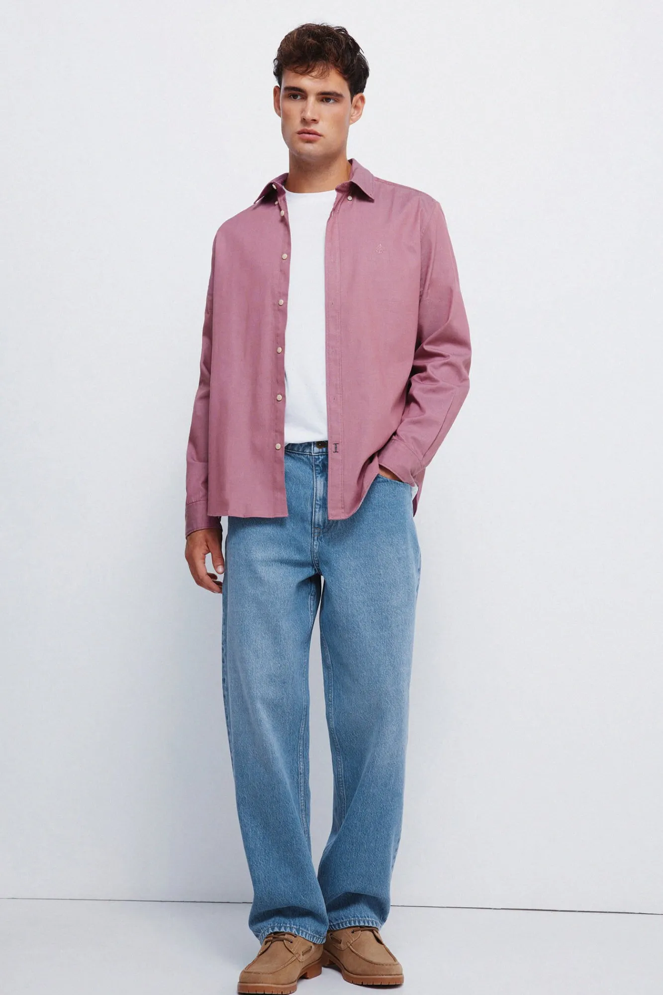 Hombre Springfield Camisas>Camisa estructura bicolor