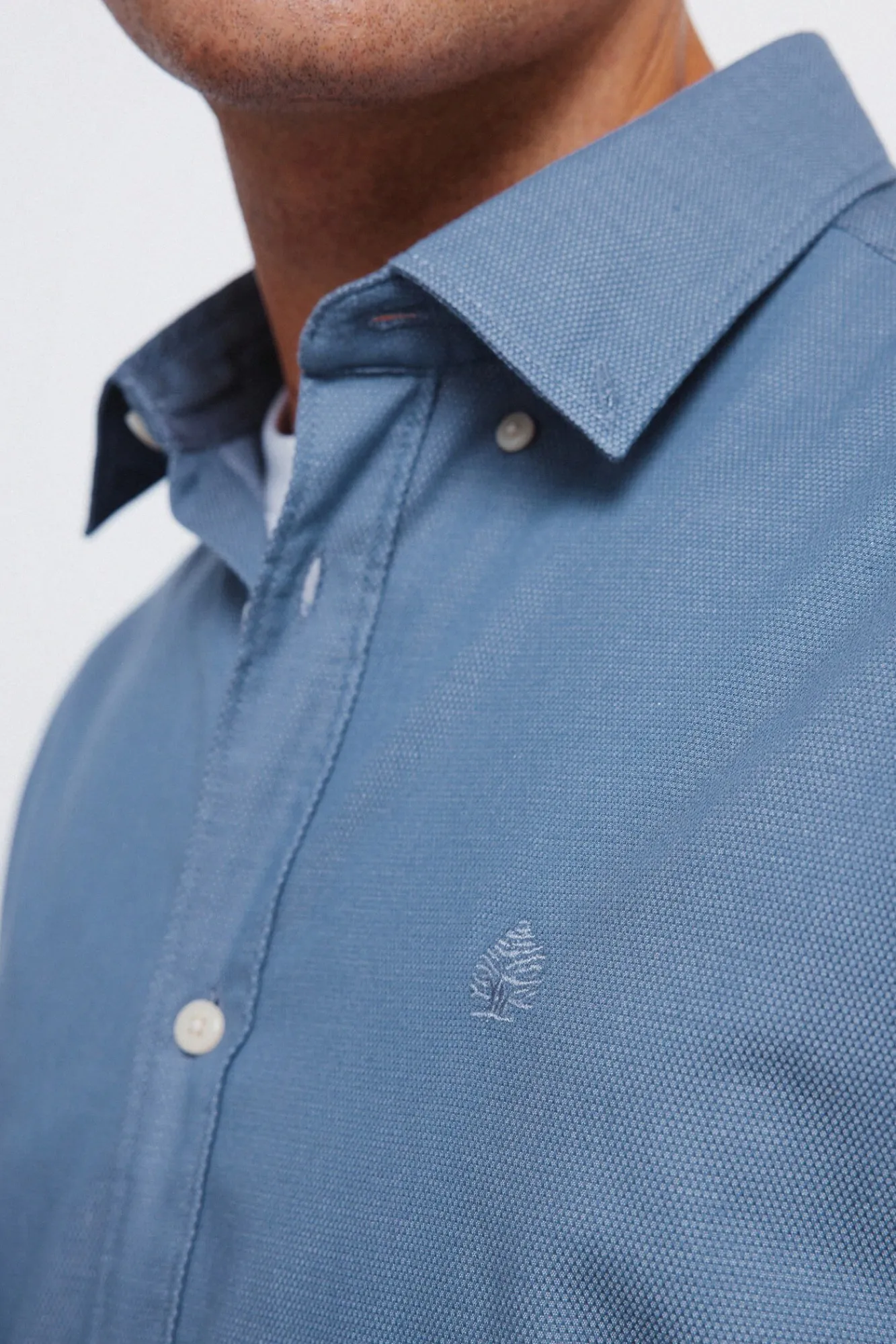 Hombre Springfield Camisas>Camisa estructura bicolor