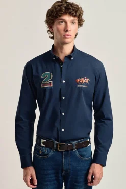 Hombre Valecuatro Camisas>Camisa hombre modelo caballos