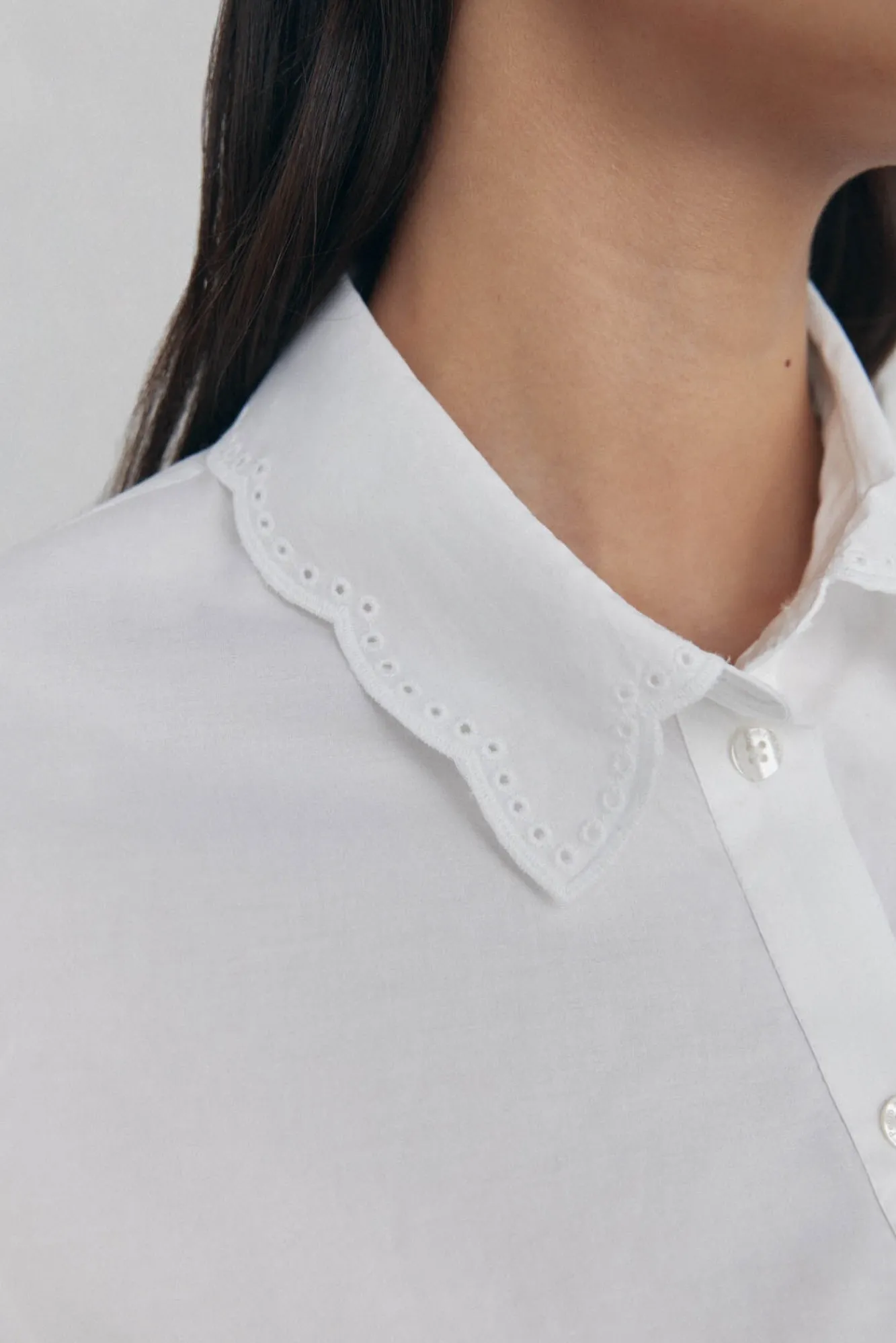 Mujer Pedro del Hierro Blusas>Camisa lisa bordados