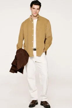 Hombre Selected Camisas>Camisa micropana 100% algodón orgánico