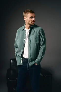 Hombre OOTO Camisas>Camisa micropana lisa