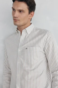 Hombre Pedro del Hierro Camisas>Camisa non iron oxford rayas