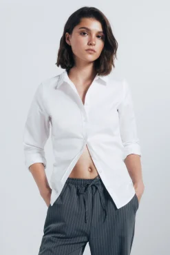 Mujer Springfield Blusas>Camisa Oxford algodón