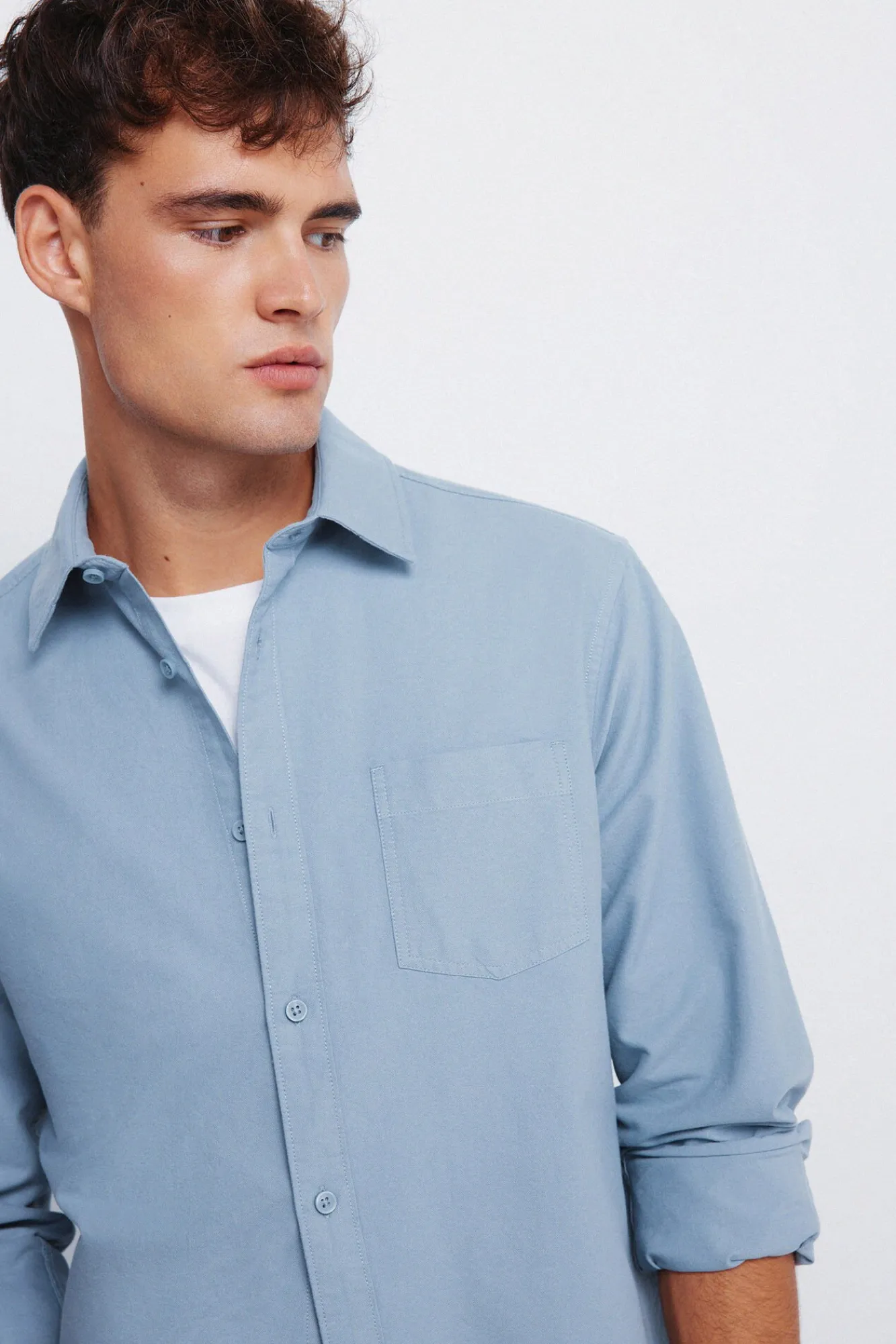 Hombre Springfield Camisas>Camisa oxford color