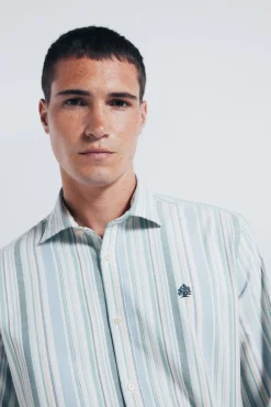 Hombre Springfield Camisas>Camisa oxford ligero rayas