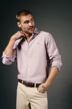 Hombre OOTO Camisas>Camisa oxford liso