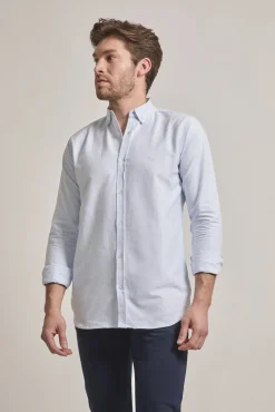 Hombre Street Monkey Camisas>Camisa oxford rayas