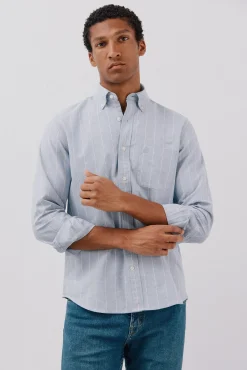 Hombre Cortefiel Camisas>Camisa oxford rayas