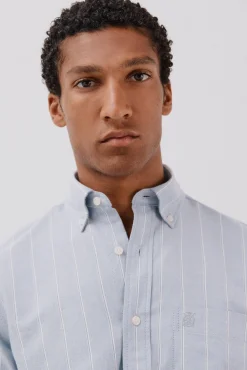 Hombre Cortefiel Camisas>Camisa oxford rayas