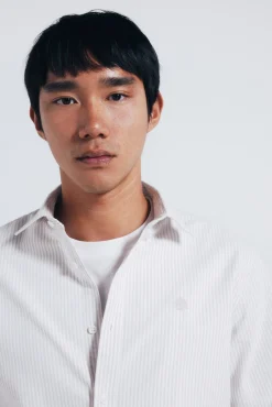 Hombre Springfield Camisas>Camisa oxford rayas