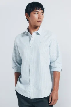 Hombre Springfield Camisas>Camisa oxford rayas