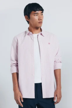 Hombre Springfield Camisas>Camisa oxford rayas