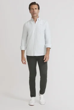 Hombre Street Monkey Camisas>Camisa oxford rayas