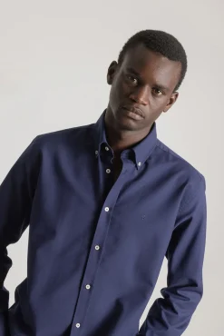 Hombre PuroEGO Camisas>Camisa oxford slim fit