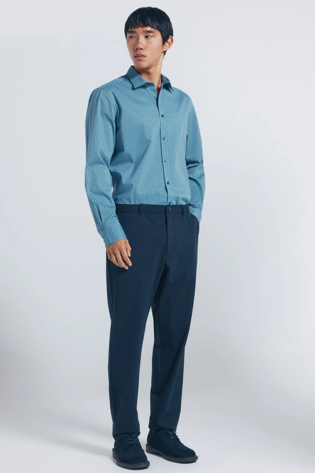 Hombre Springfield Camisas>Camisa popelín micro estampado