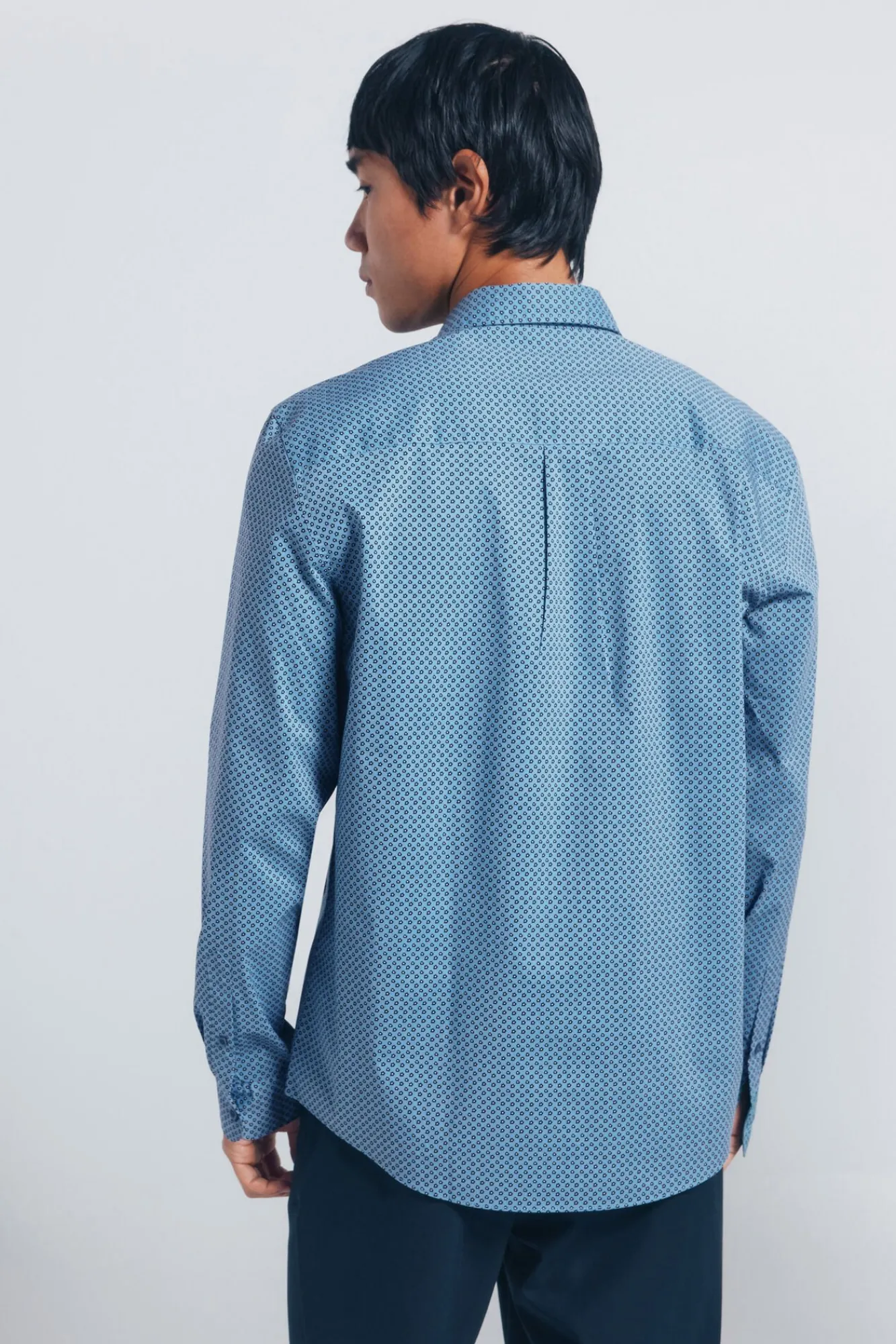 Hombre Springfield Camisas>Camisa popelín micro estampado