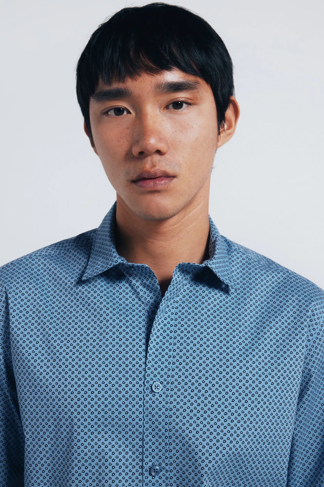 Hombre Springfield Camisas>Camisa popelín micro estampado