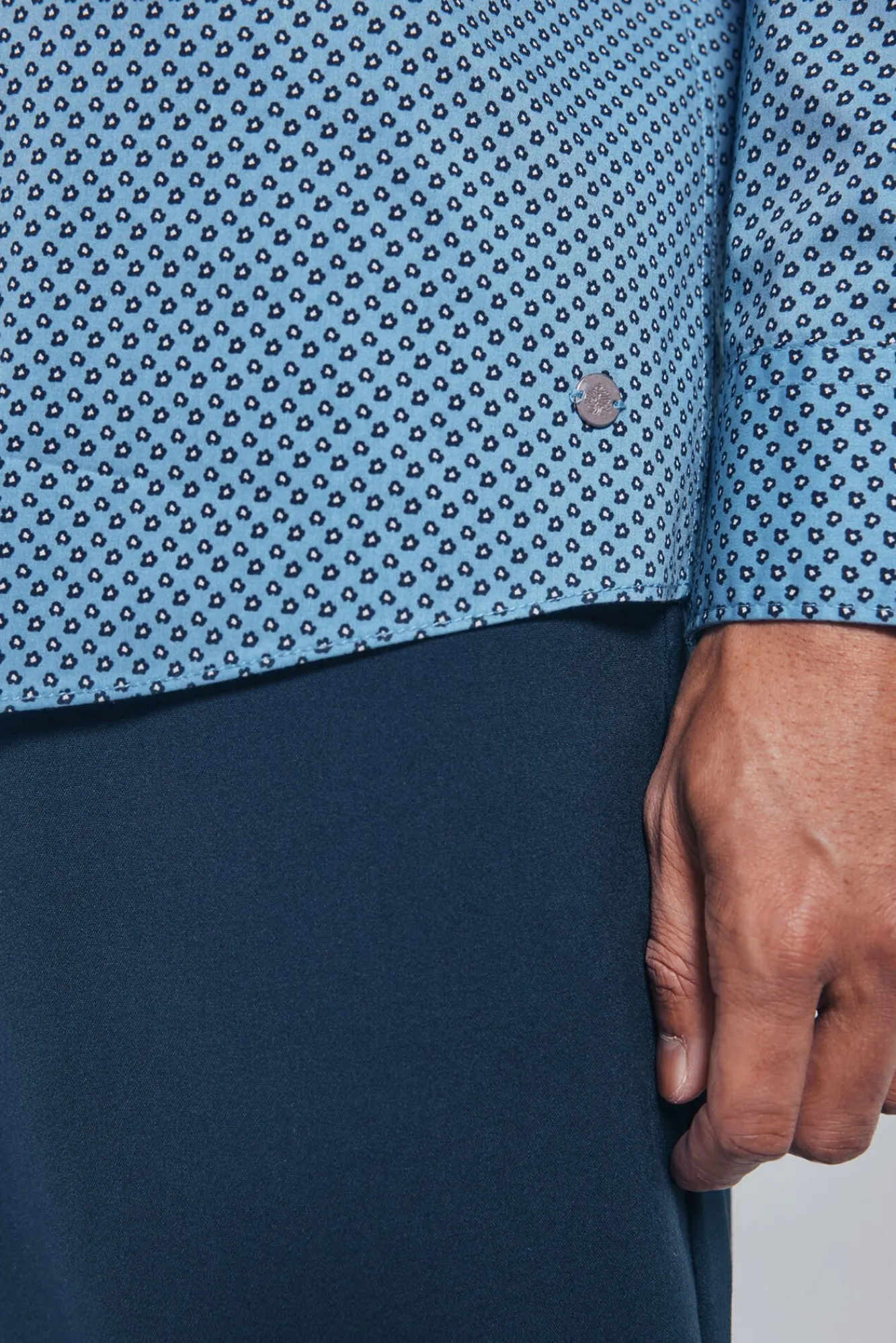 Hombre Springfield Camisas>Camisa popelín micro estampado