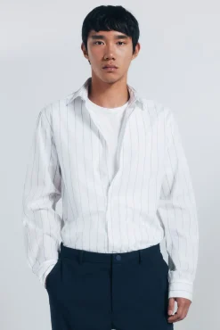 Hombre Springfield Camisas>Camisa popelín rayas