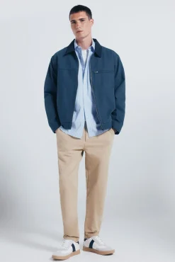 Hombre Springfield Camisas>Camisa popelín rayas