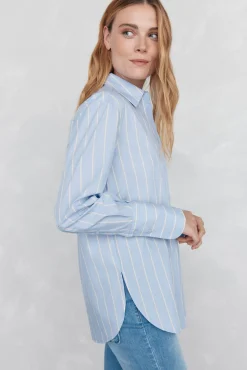 Mujer Pedro del Hierro Blusas>Camisa rayas oversize