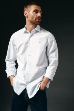 Hombre OOTO Camisas>Camisa rayas popelín