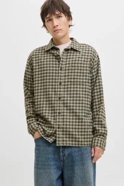 Hombre Jack & Jones Camisas>Camisa regular fit cuadros