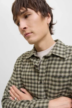 Hombre Jack & Jones Camisas>Camisa regular fit cuadros