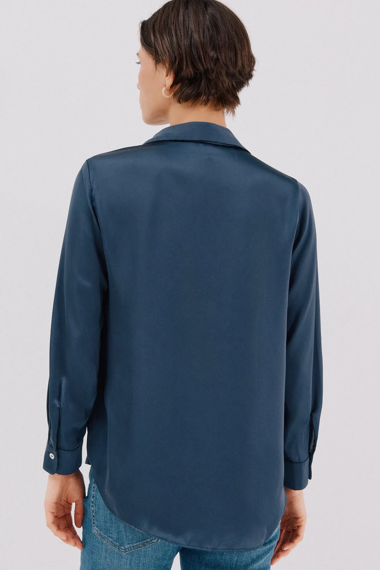 Mujer Cortefiel Blusas>Camisa satinada