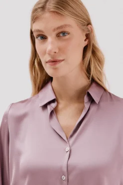 Mujer Cortefiel Blusas>Camisa satinada