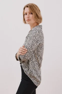 Mujer Cortefiel Blusas>Camisa satinada