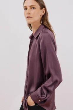 Mujer Cortefiel Blusas>Camisa satinada