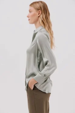 Mujer Cortefiel Blusas>Camisa satinada