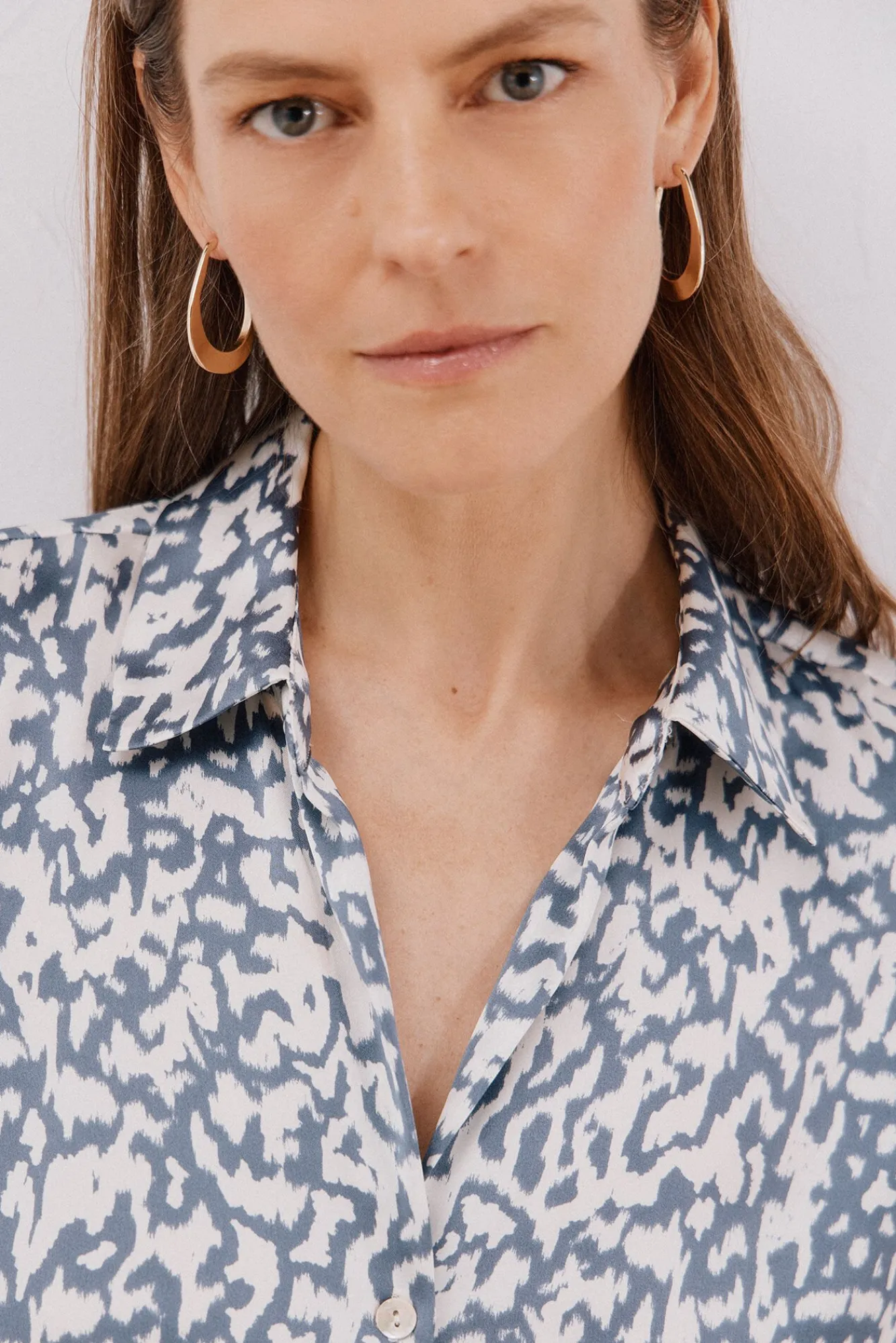 Mujer Cortefiel Blusas>Camisa satinada