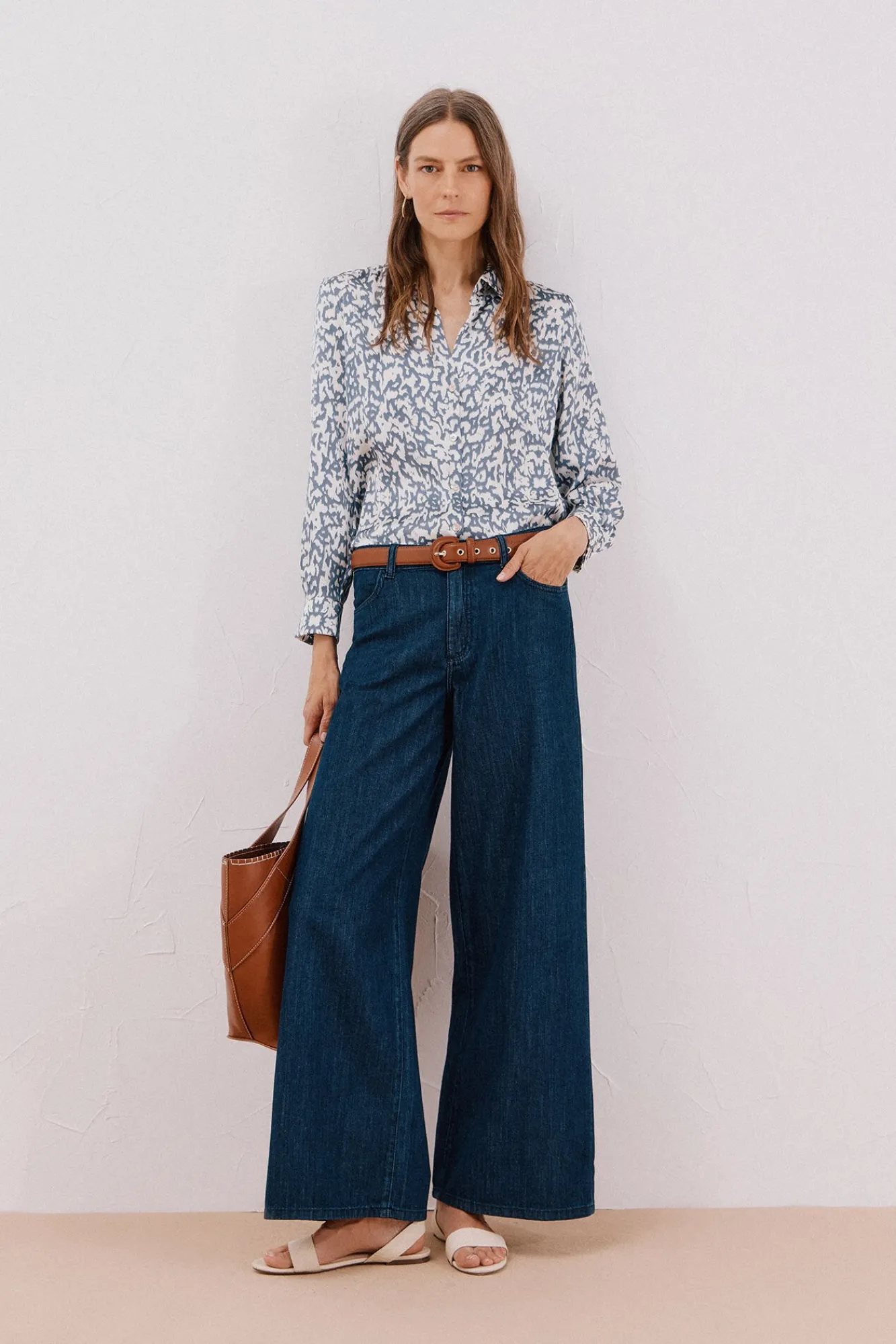 Mujer Cortefiel Blusas>Camisa satinada