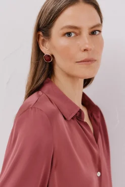 Mujer Cortefiel Blusas>Camisa satinada