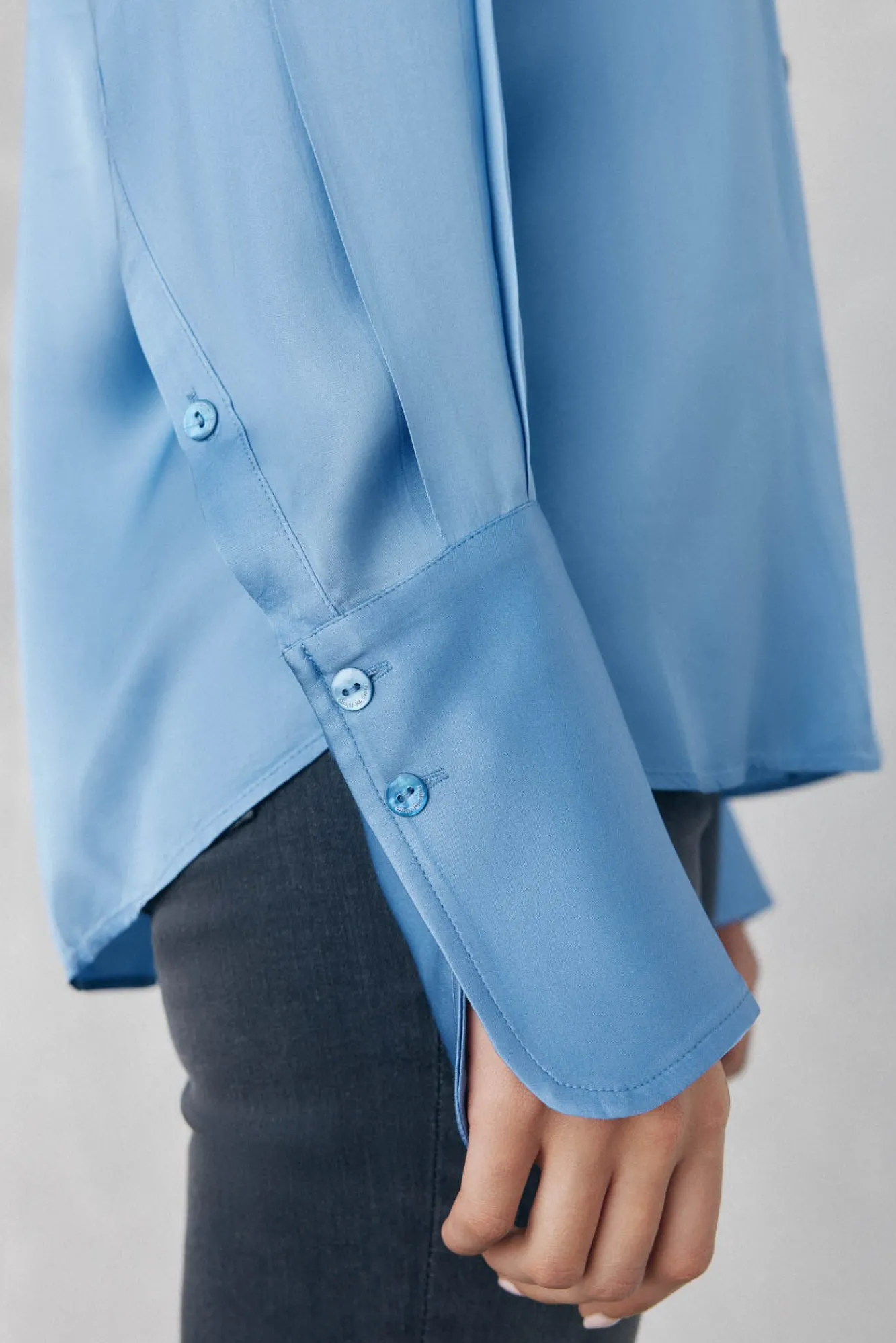 Mujer Pedro del Hierro Blusas>Camisa satén lisa