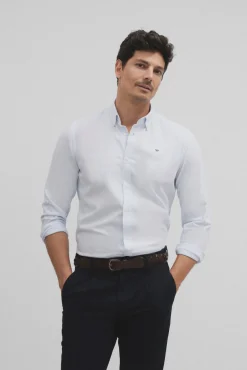 Hombre Silbon Camisas>Camisa sport oxford