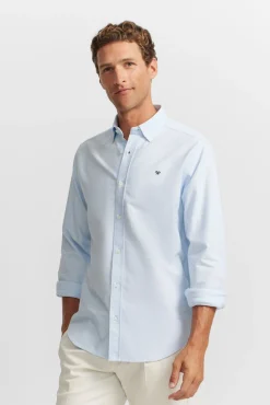 Hombre Silbon Camisas>Camisa sport oxford cutaway