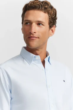 Hombre Silbon Camisas>Camisa sport oxford cutaway
