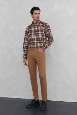 Hombre Pedro del Hierro Camisas>Camisa twill cuadros