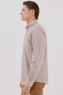 Hombre Cortefiel Camisas>Camisa twill cuadros