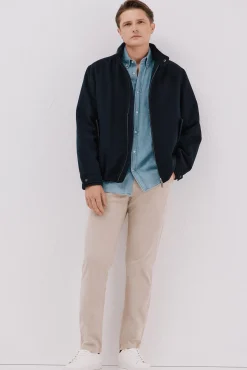 Hombre Cortefiel Camisas>Camisa vaquera