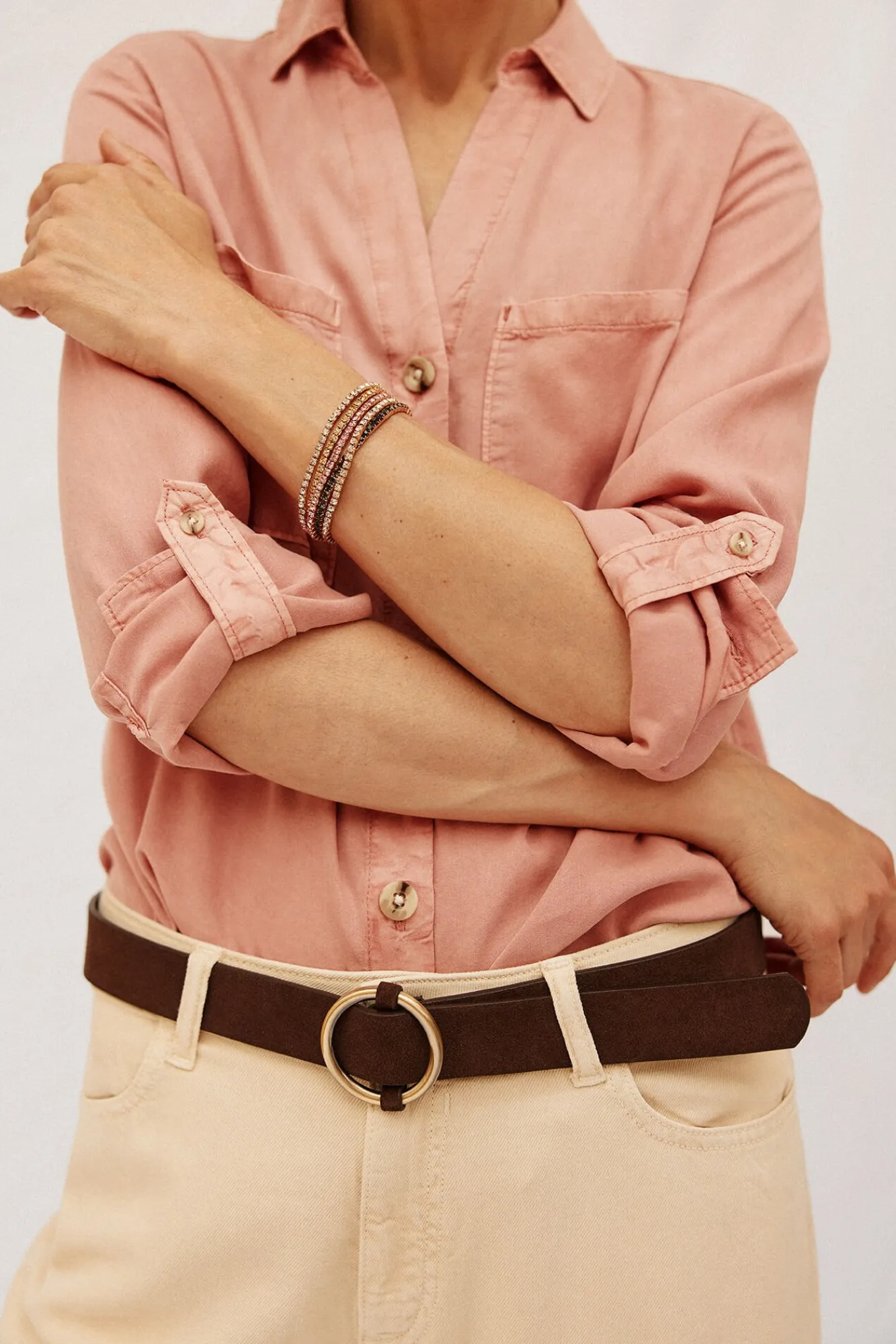 Mujer Cortefiel Blusas>camisa vaquera tencel