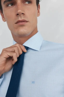 Hombre Pedro del Hierro Camisas De Vestir|Camisas>Camisa vestir cuadros non iron + antimanchas