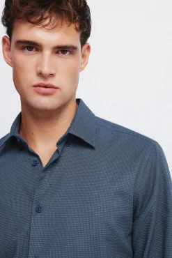 Hombre Springfield Camisas De Vestir|Camisas>Camisa vestir estructura bicolor