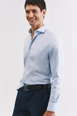 Hombre Cortefiel Camisas De Vestir|Camisas>Camisa vestir lisa fácil plancha