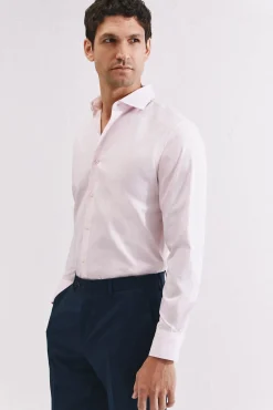 Hombre Cortefiel Camisas De Vestir|Camisas>Camisa vestir lisa fácil plancha